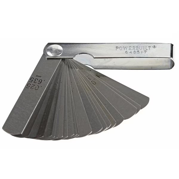 26 Blade Master Feeler Gauge, Powerbuilt, Mfr#: 648517